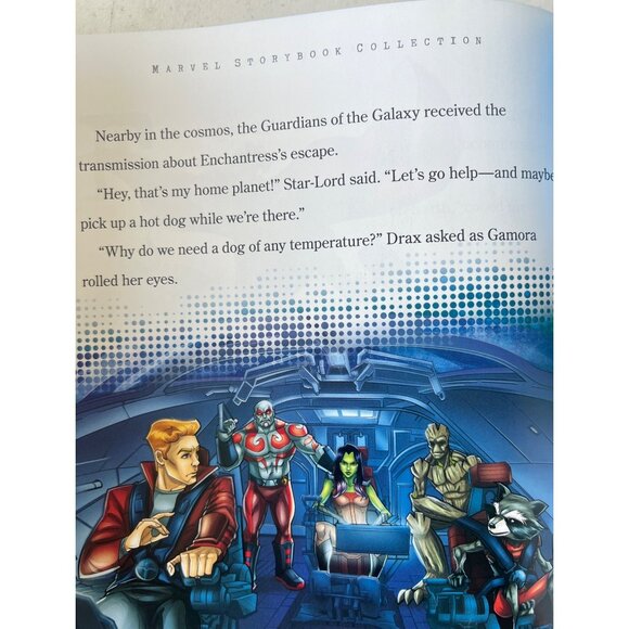 Marvel Storybook Collection: Guardians Of The Galaxy Comic Book See TOC - Picture 3 of 5